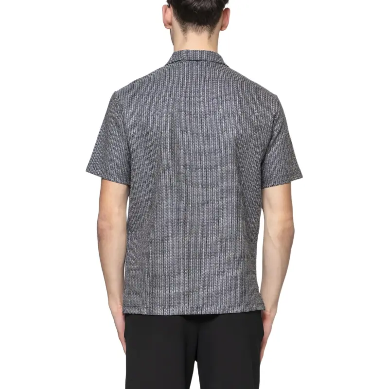 EMPORIO ARMANI Logo embroidered Polo Shirt-1