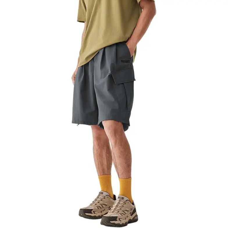 Skechers Casual Shorts Men's Volcano Gray-3