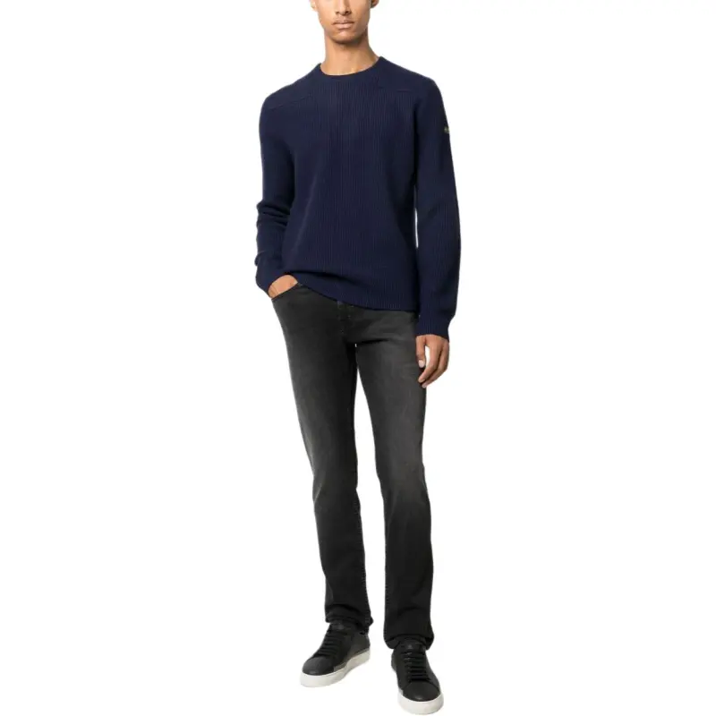 Polo Ralph Lauren Ribbed Logo patch Jumper-1