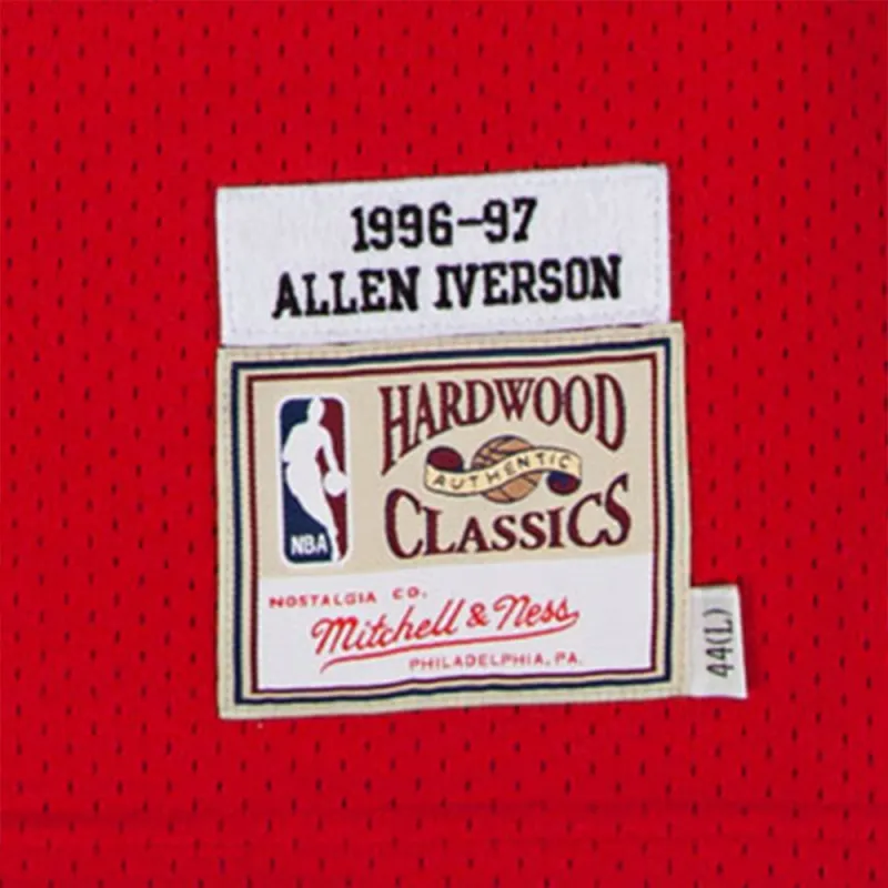 Mitchell & Ness 'NBA Philadelphia 76ers 96 Allen Iverson' Authentic Jersey-2