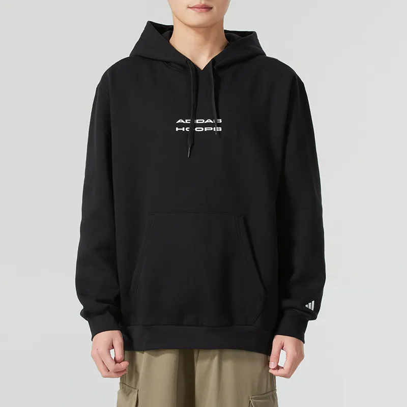 Adidas HOOPS Sweatshirt Men's Black-1