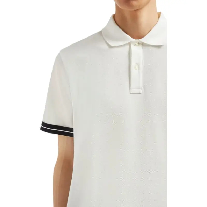 Moncler Logo Piquet Polo Shirt-5