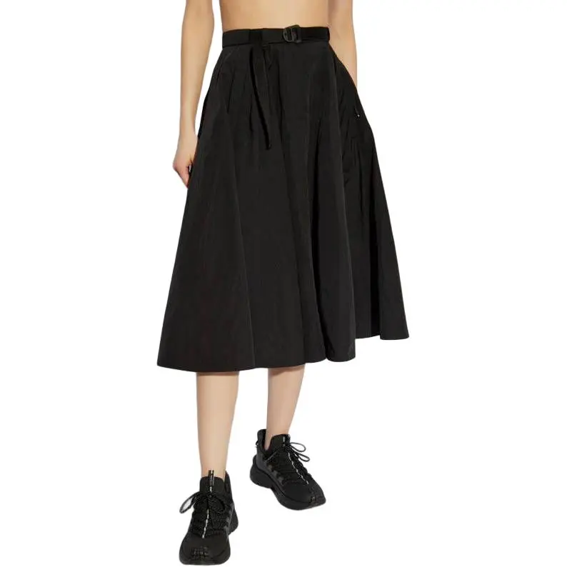 Moncler Belted A Line Midi Skirt-3