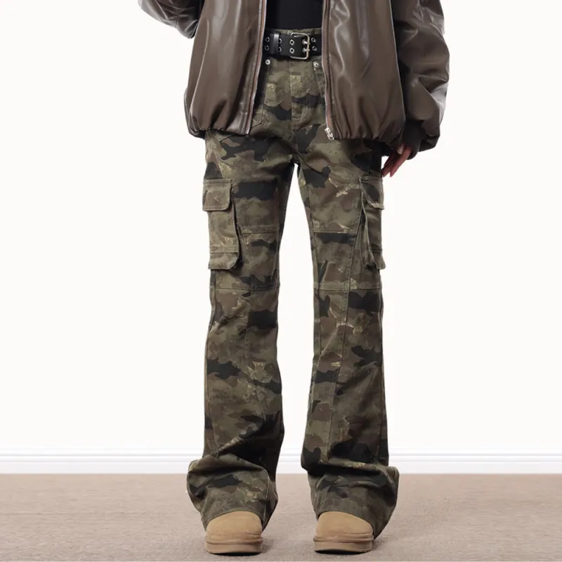PAINT STAIN Casual Pants Unisex-6