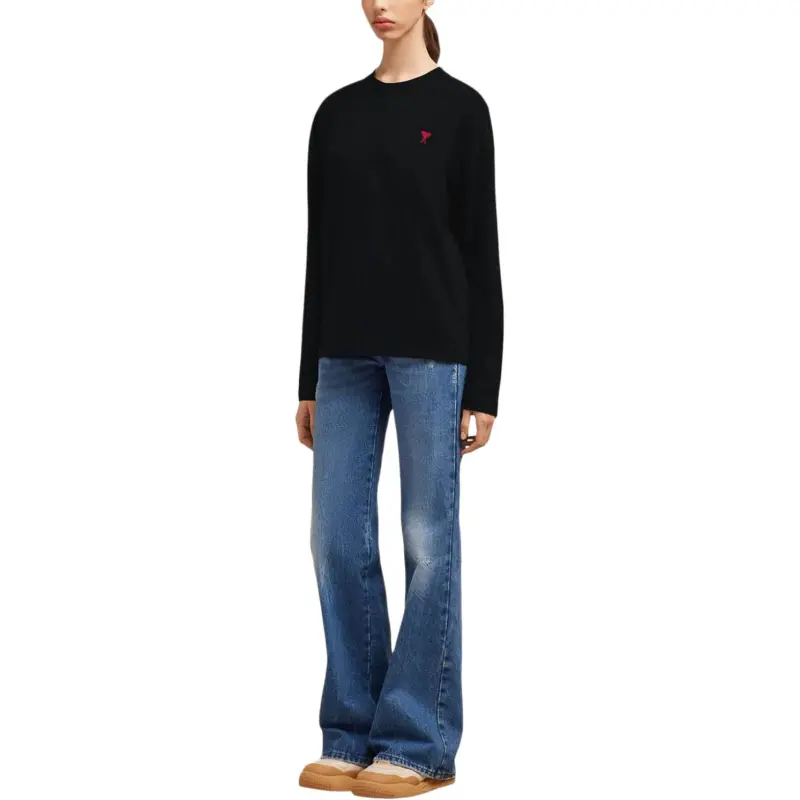 AMIPARIS Long Sleeve T Shirt 'Black'-2