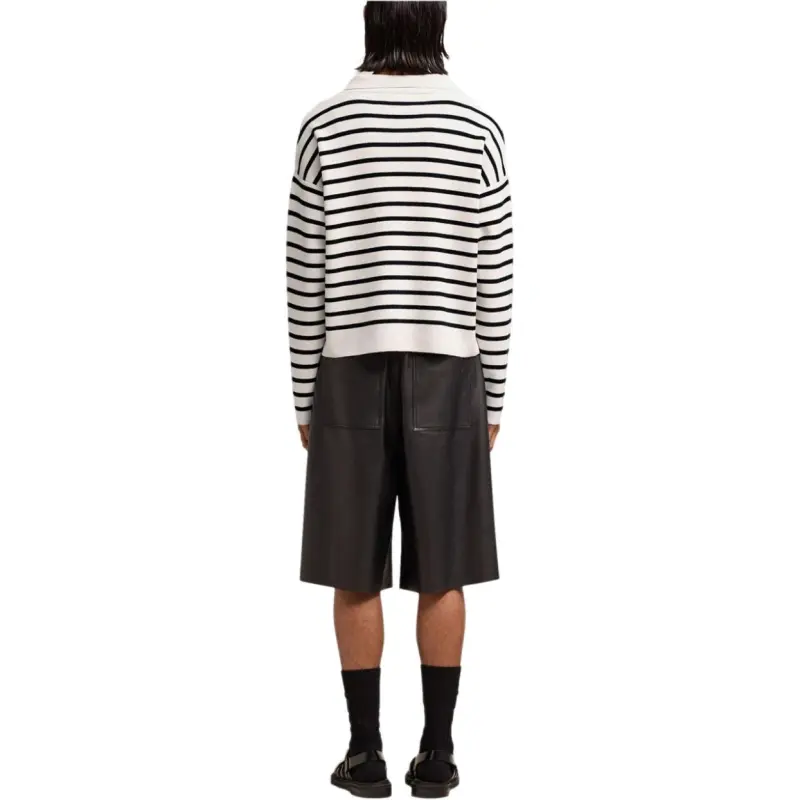 AMIPARIS Paris Striped Knitted Jumper-4