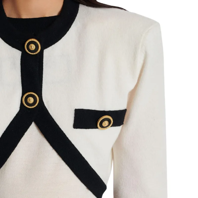 BALMAIN Cropped Knit Cardigan-6