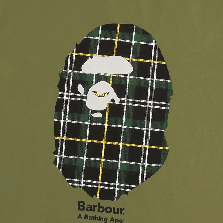 Bape X Barbour Tee-3
