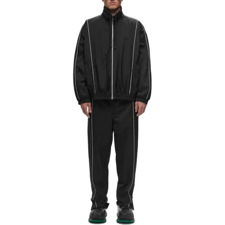 LACOSTE Piped trim Trousers-1