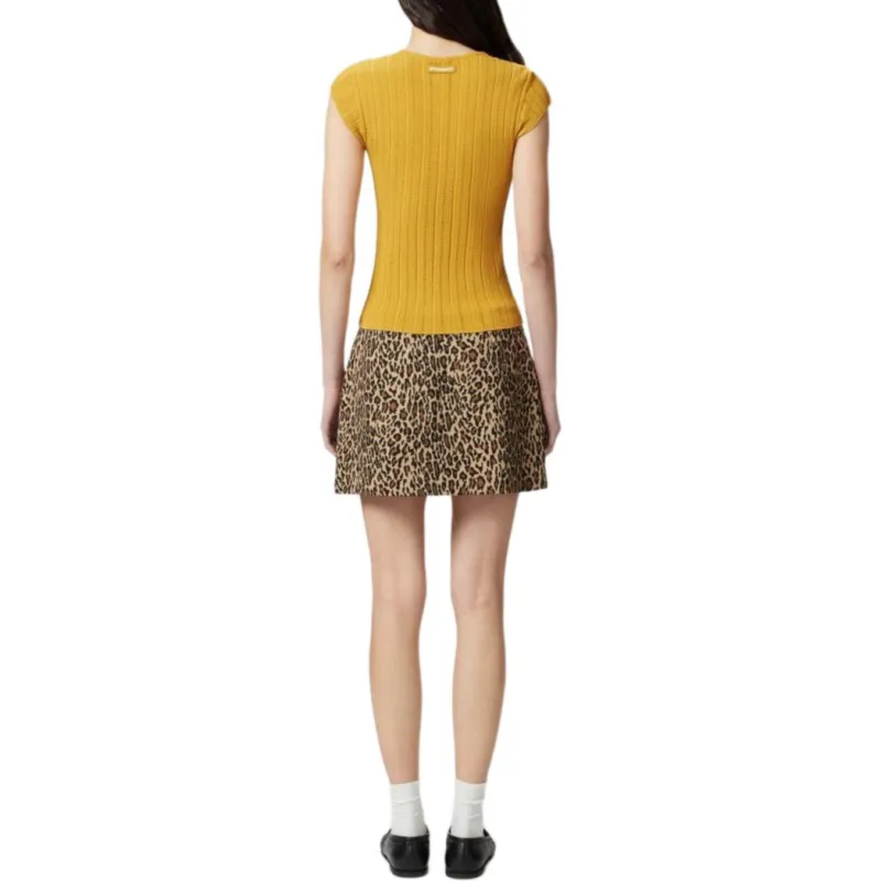 PINKO Ribbed Top-2