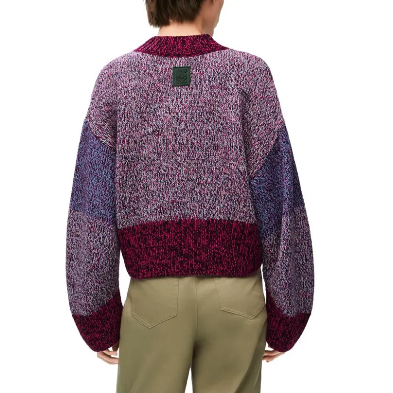 LOEWE Sweater 'Pink/Multicolor'-3