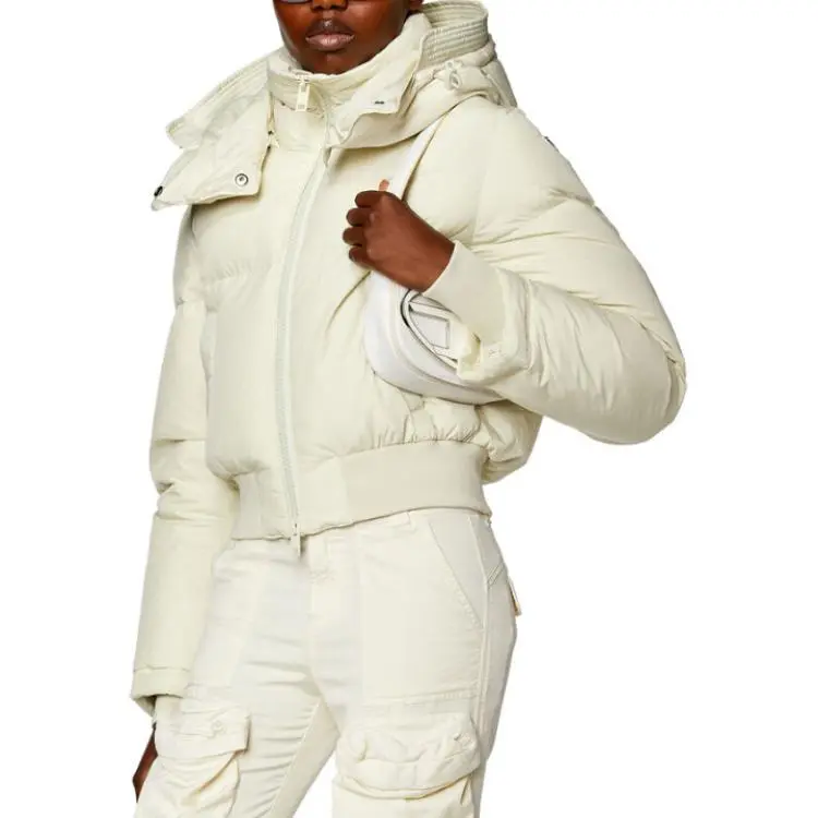 DIESEL Down Jacket Women's White-3