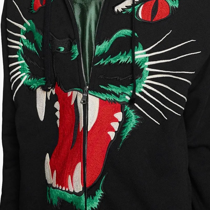 GUCCI Panther Face Hoodie-3