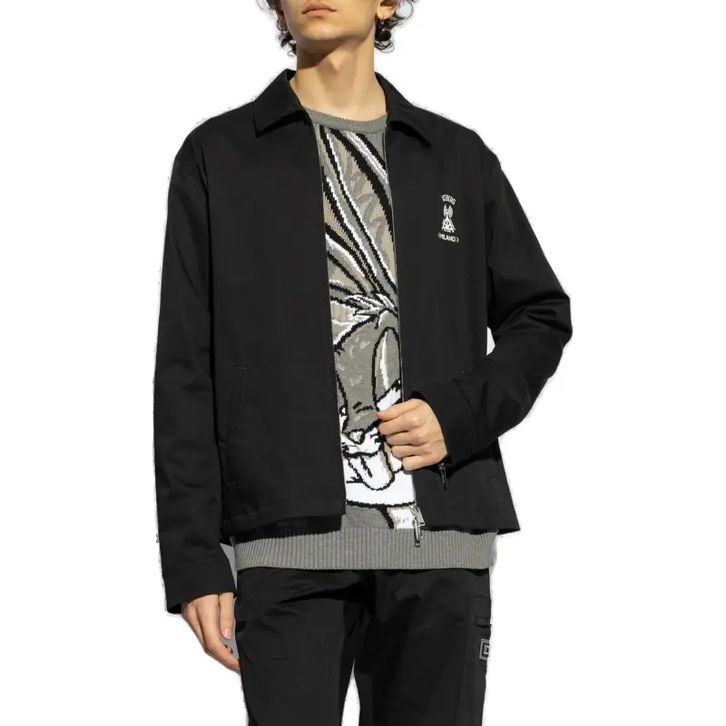 Iceberg Jackets Coats Men's Black-1