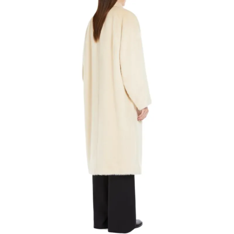 MaxMara Studio Max Mara Xavier Single Breasted Straight Hem Coat-2