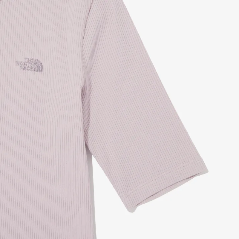 THE NORTH FACE Short Sleeved Dress Women's Light Pink-2
