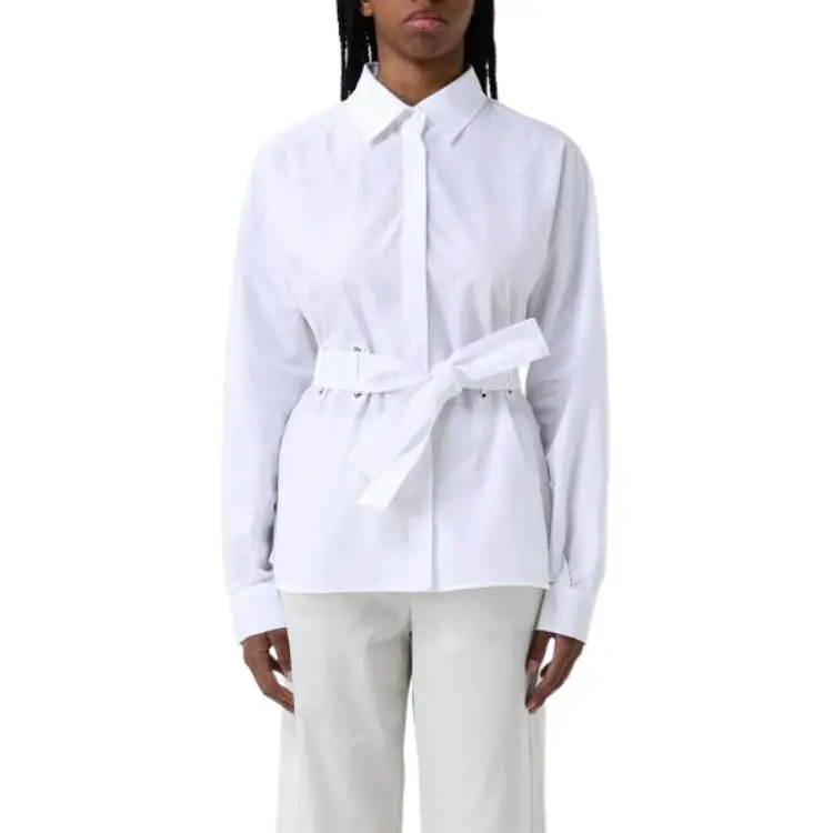 MaxMara Juglas Belted Button Up Shirt-2
