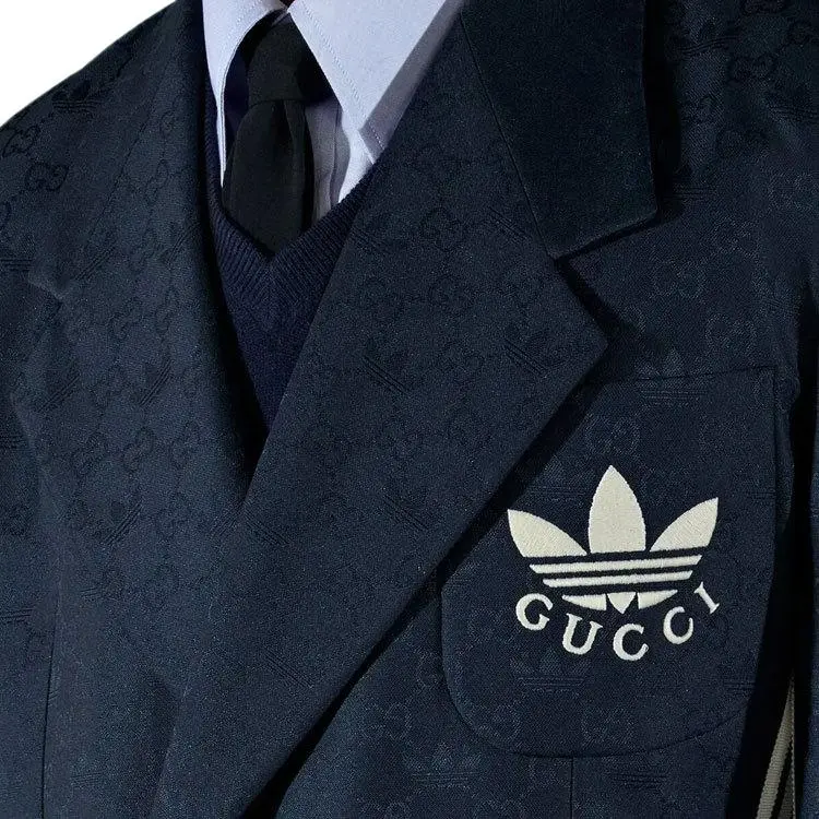 GUCCI X Adidas Polyester Formal Jacket-6