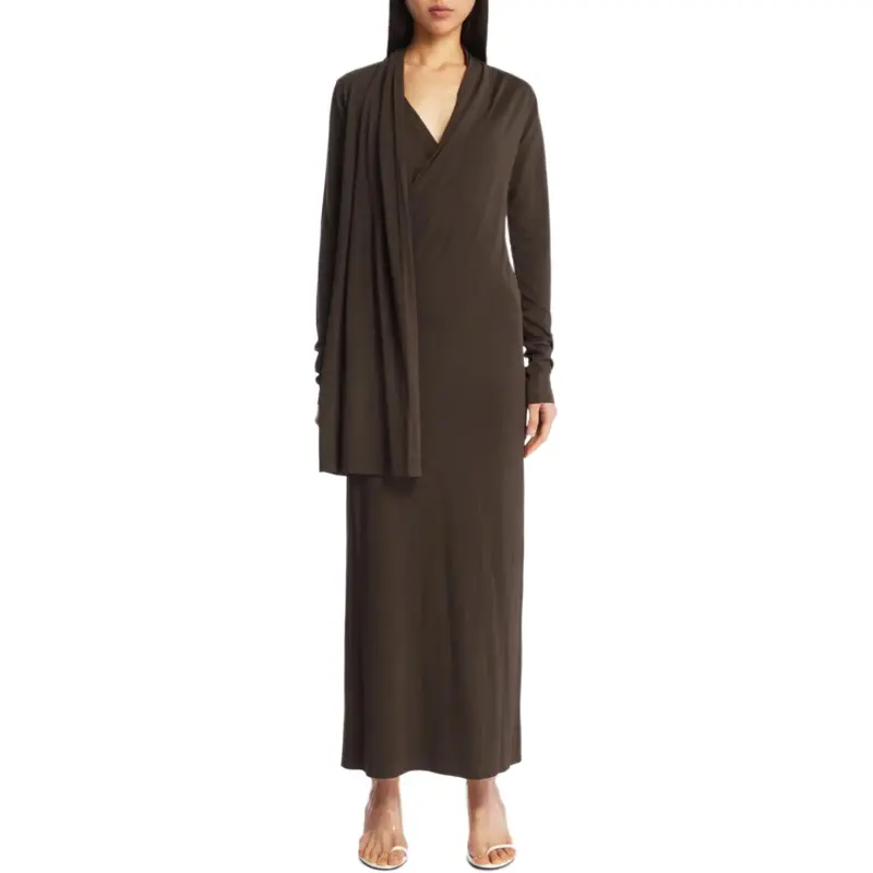 TOTEME Overlapped Jersey Dress-1
