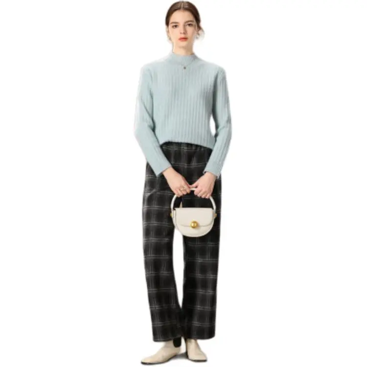 FENHONGMALI Knitwear Women's Blue-4