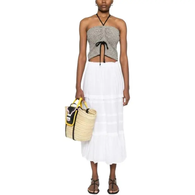 ISABEL MARANT ETOILE Diya Elasticated Waistband Skirt-2