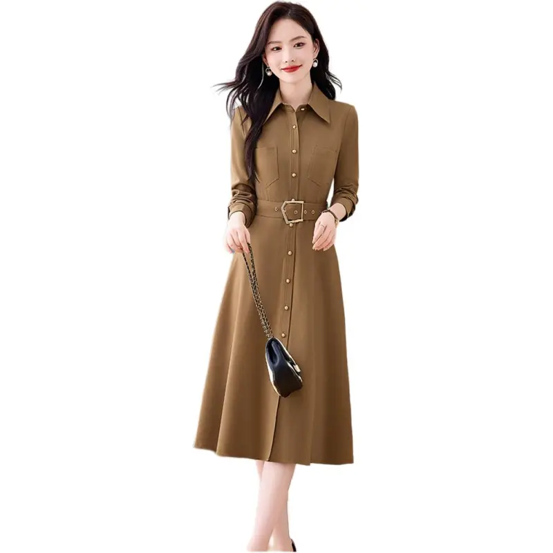 Fele.d Long Sleeved Dress Women's-4