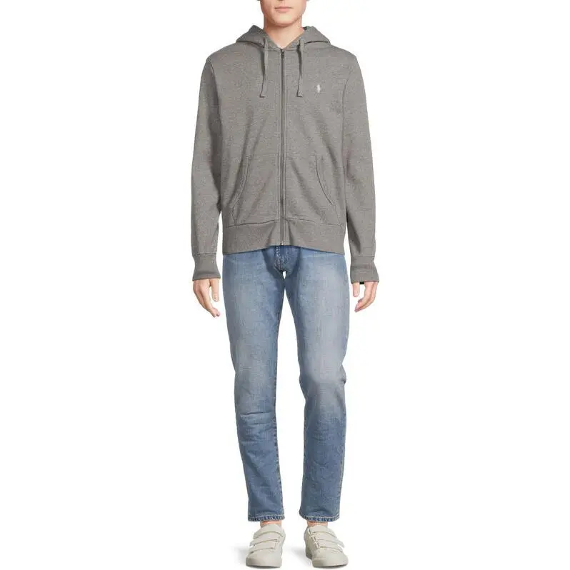 Polo Ralph Lauren Pony Embroidered Zip Up Hoodie-2