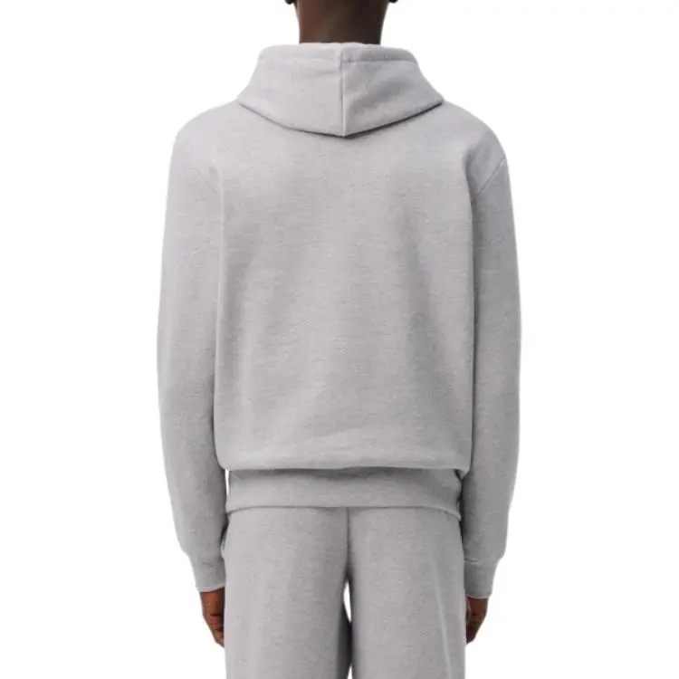 LACOSTE Logo patch Fleece Hoodie-2