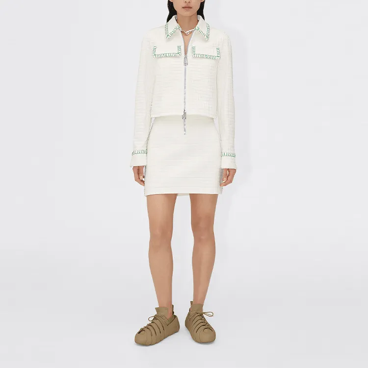Bottega Veneta Jackets Women's White-3