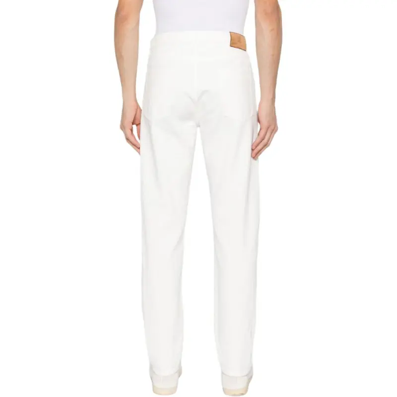 Brunello Cucinelli Garment Dyed Iconic Fit Five Pocket Trousers-2