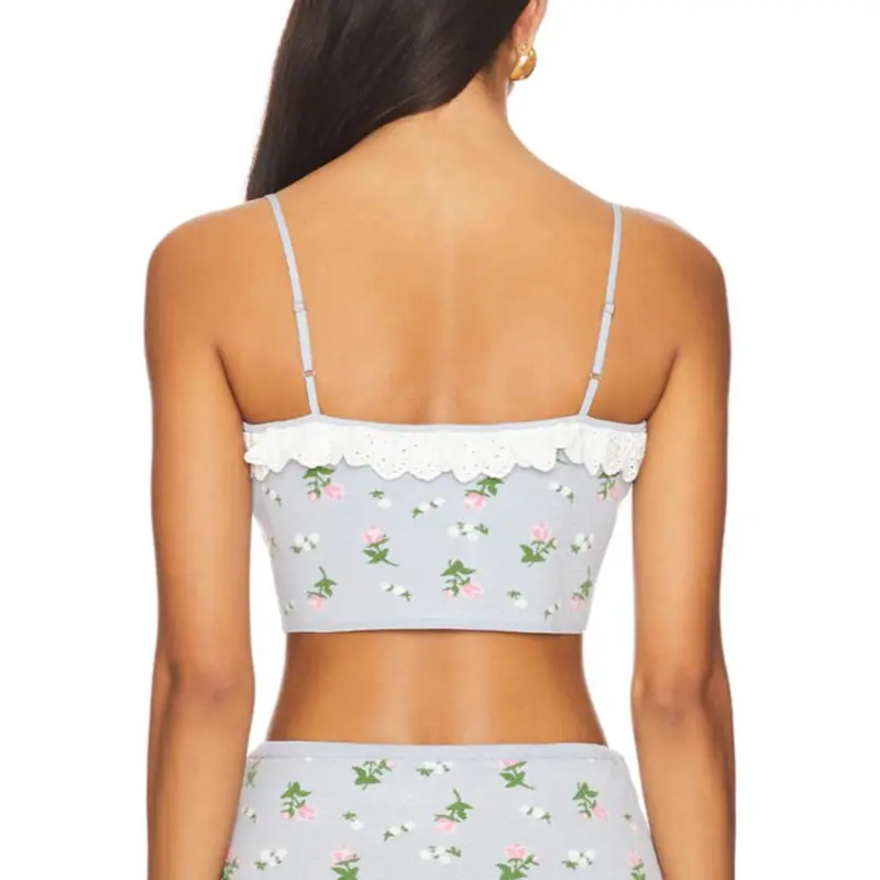 FOR LOVE & LEMONS Camisole Women's Blue-1
