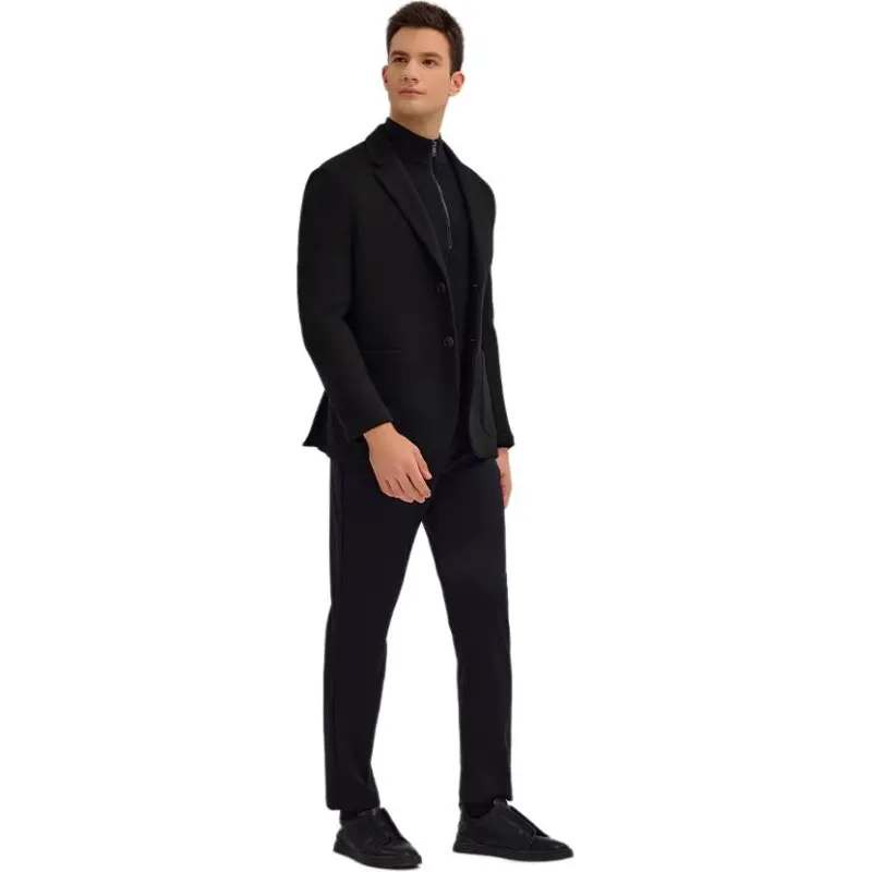 Hush Puppies Business Suit Men's Pitch Black-4