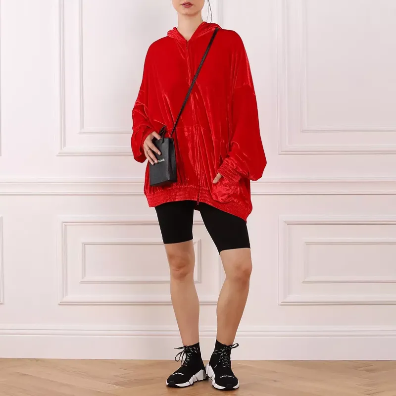 Balenciaga Bb Paris Strass Hoodie-2