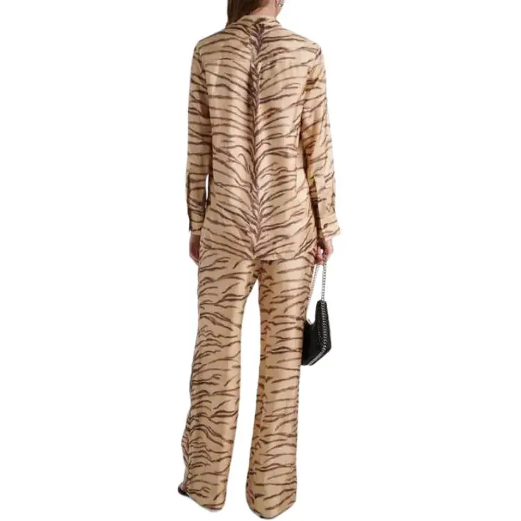 Stella McCartney Tiger Printed Button Up Shirt-2