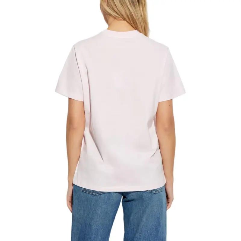 GANNI Graphic Printed Crewneck T Shirt-4
