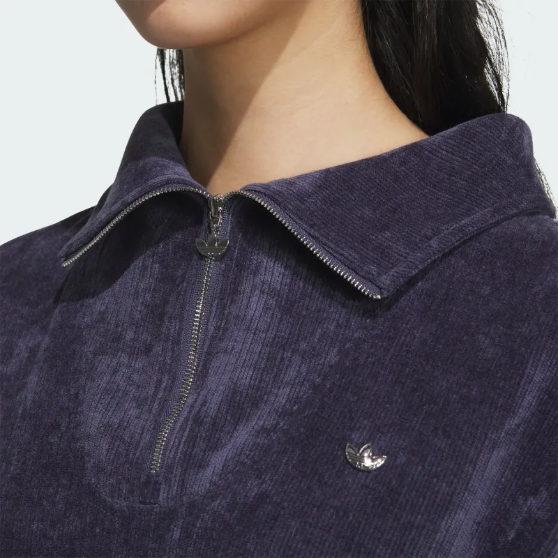 Adidas Originals Sweatshirt Women's Dark Navy Blue-3