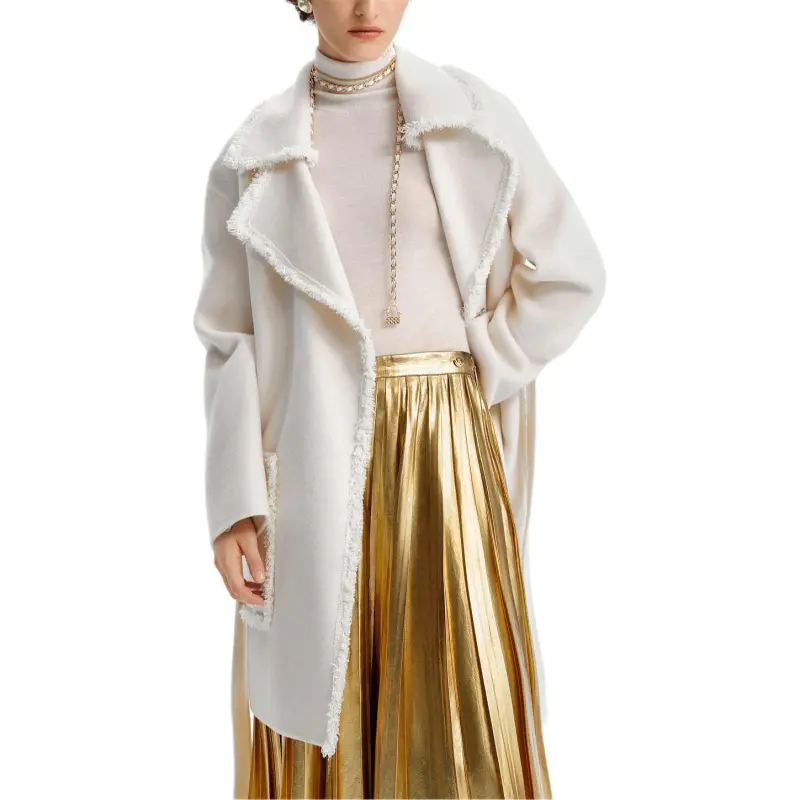 KARL LAGERFELD Coat Women's White-2