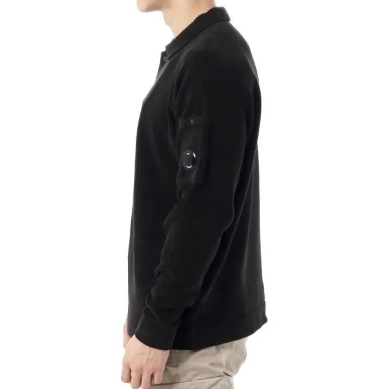C.P.Company Polo Shirt Men's Black-3