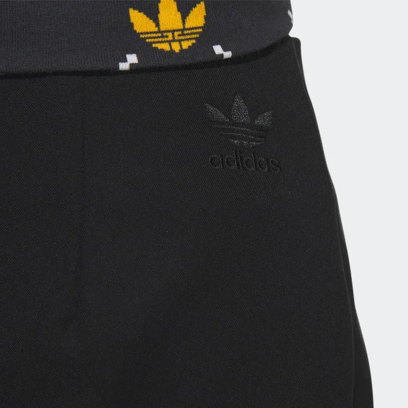 Adidas Originals Monkey Kingdom Woven Skort Casual Shorts Women's Black-4