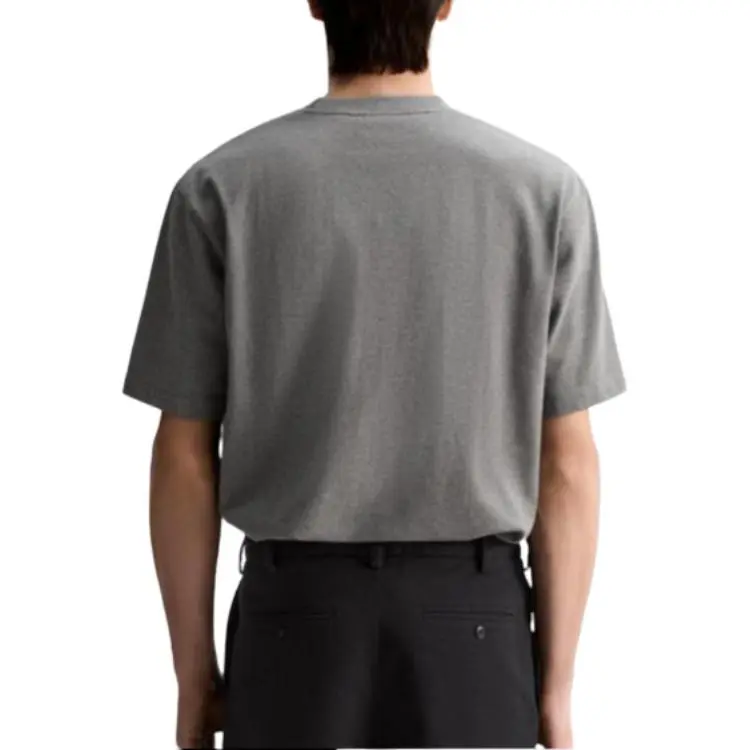 ZARA T Shirt Men's Zebra Print Gray-3