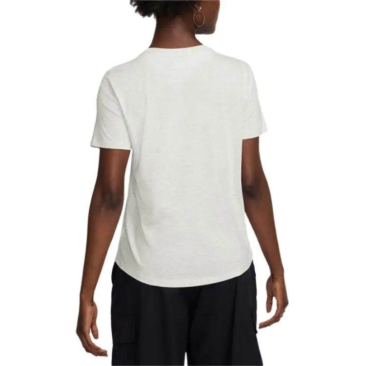 Nike T Shirt Women's Gray White-1