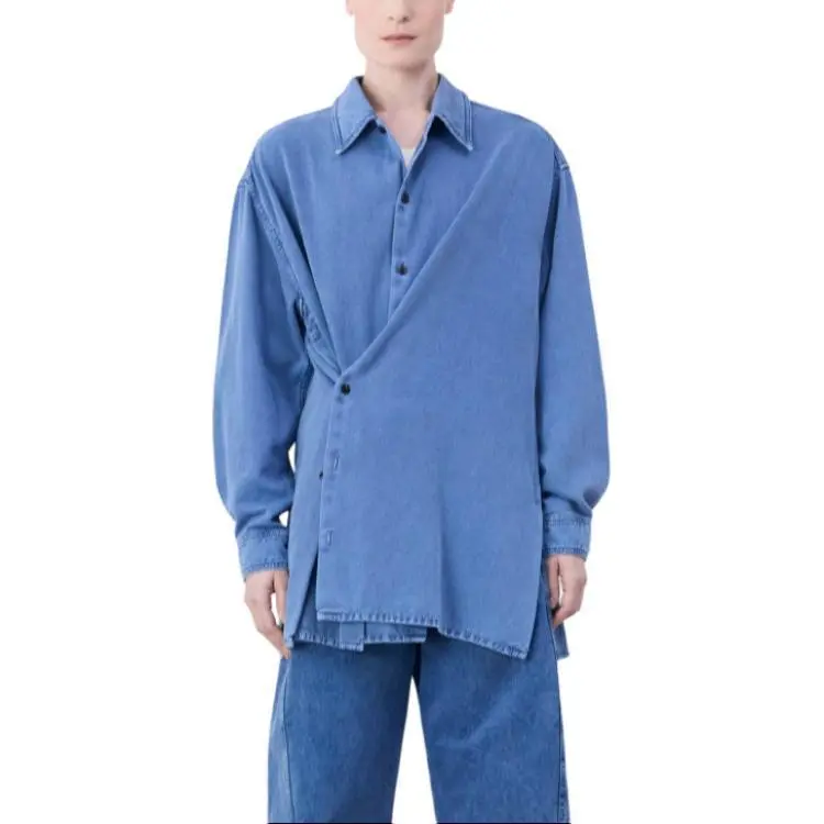 Lemaire Twisted Denim Shirt-2