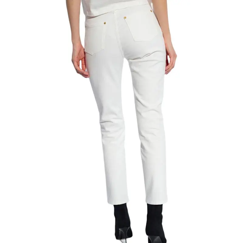 BALMAIN High Waist Slim Fit Jeans-2