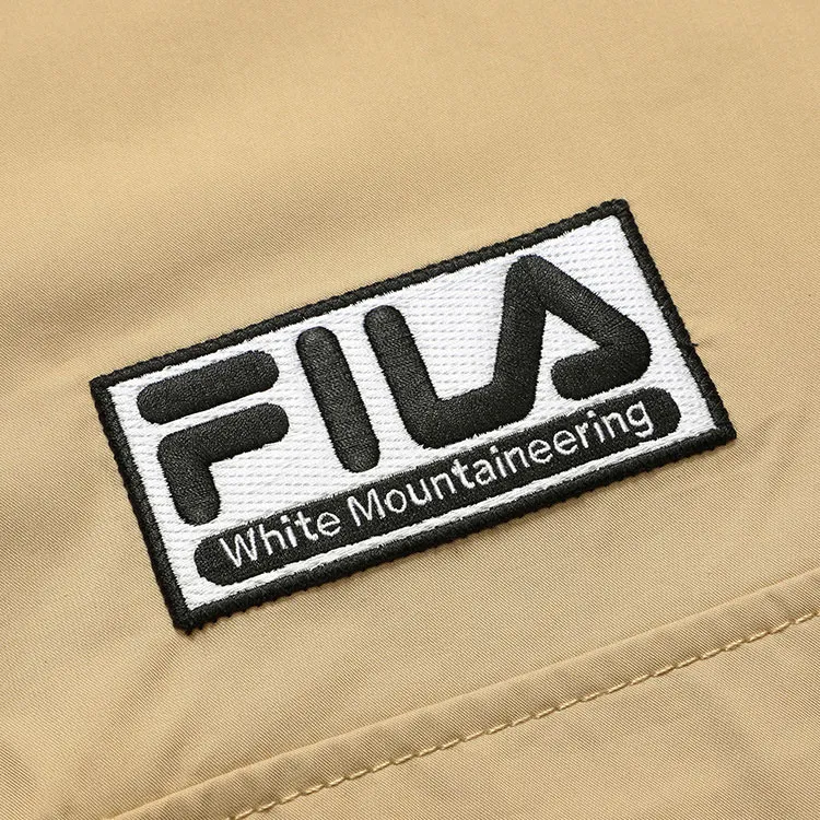 FILA FUSION x White Mountaineering Shirt Women's Deep Buckwheat Khaki-2