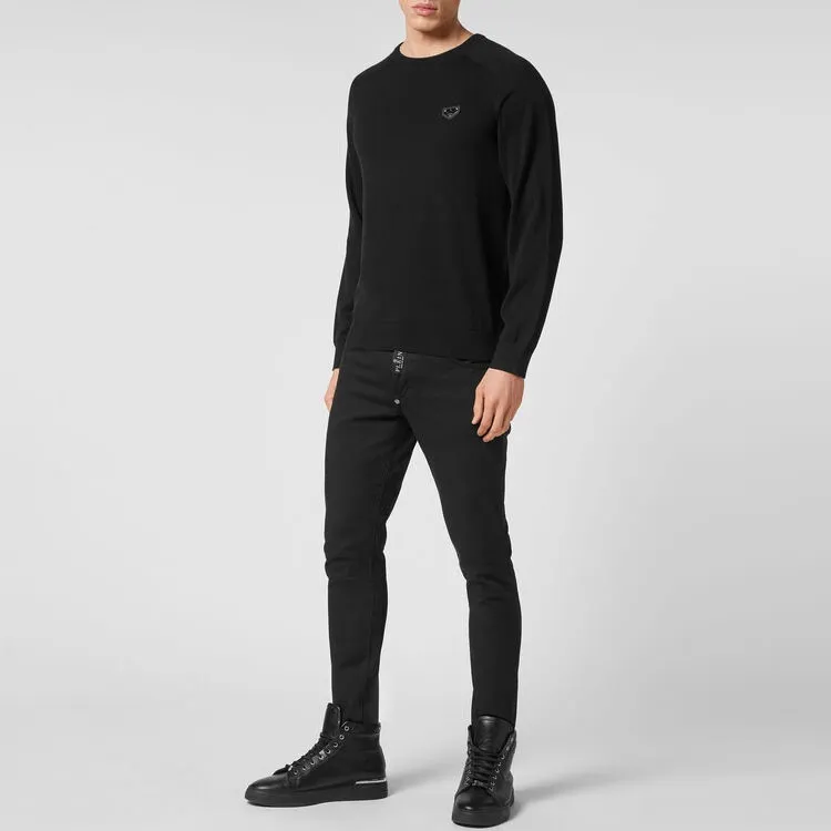 PHILIPP PLEIN Logo plaque Jumper-1