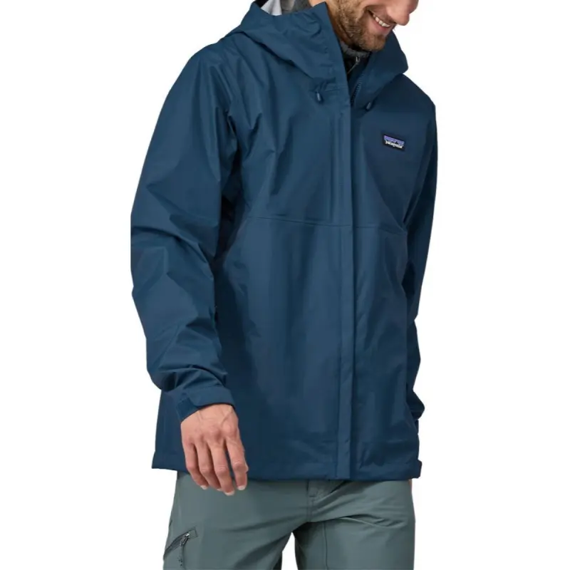 Patagonia Torrentshell 3L Windbreaker Jackets Unisex Endless Blue+Comes With Necklace-1