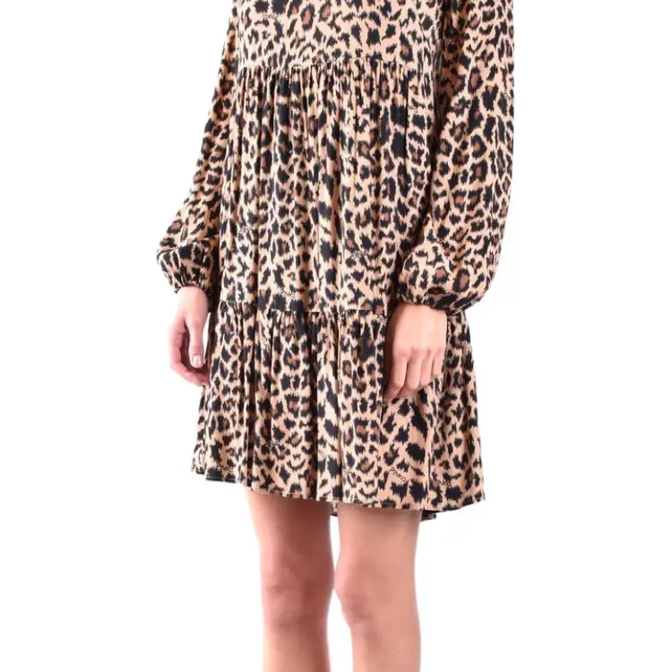 PINKO Long-Sleeved Dresses Women's Yellow-3