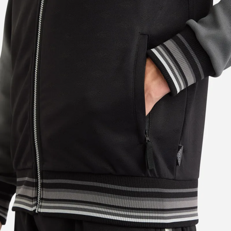 Umbro SS24 Monogram Anthem Jacket Jacket Men's Black-2