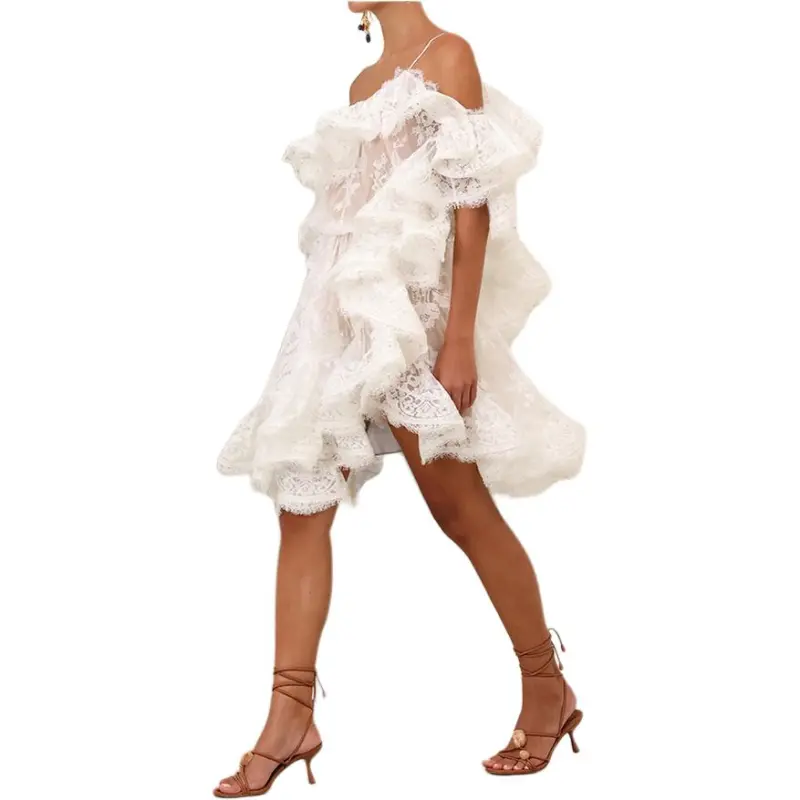 Zimmermann SS25 Slip Dress Women's Ivory White-2