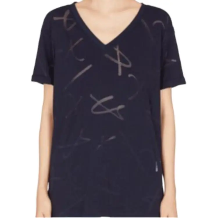 ARMANI EXCHANGE T Shirts Women's Blue-4